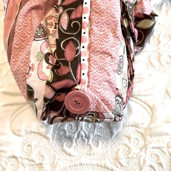 NWOT Patchwork Handbag with Tie Closure - Picture 6 of 10